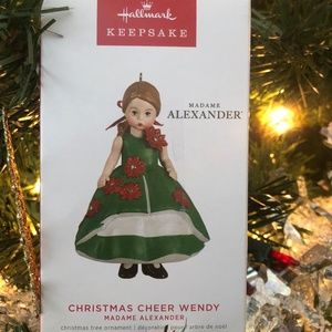2022 Madame Alexander Christmas Cheer Wendy Ornament